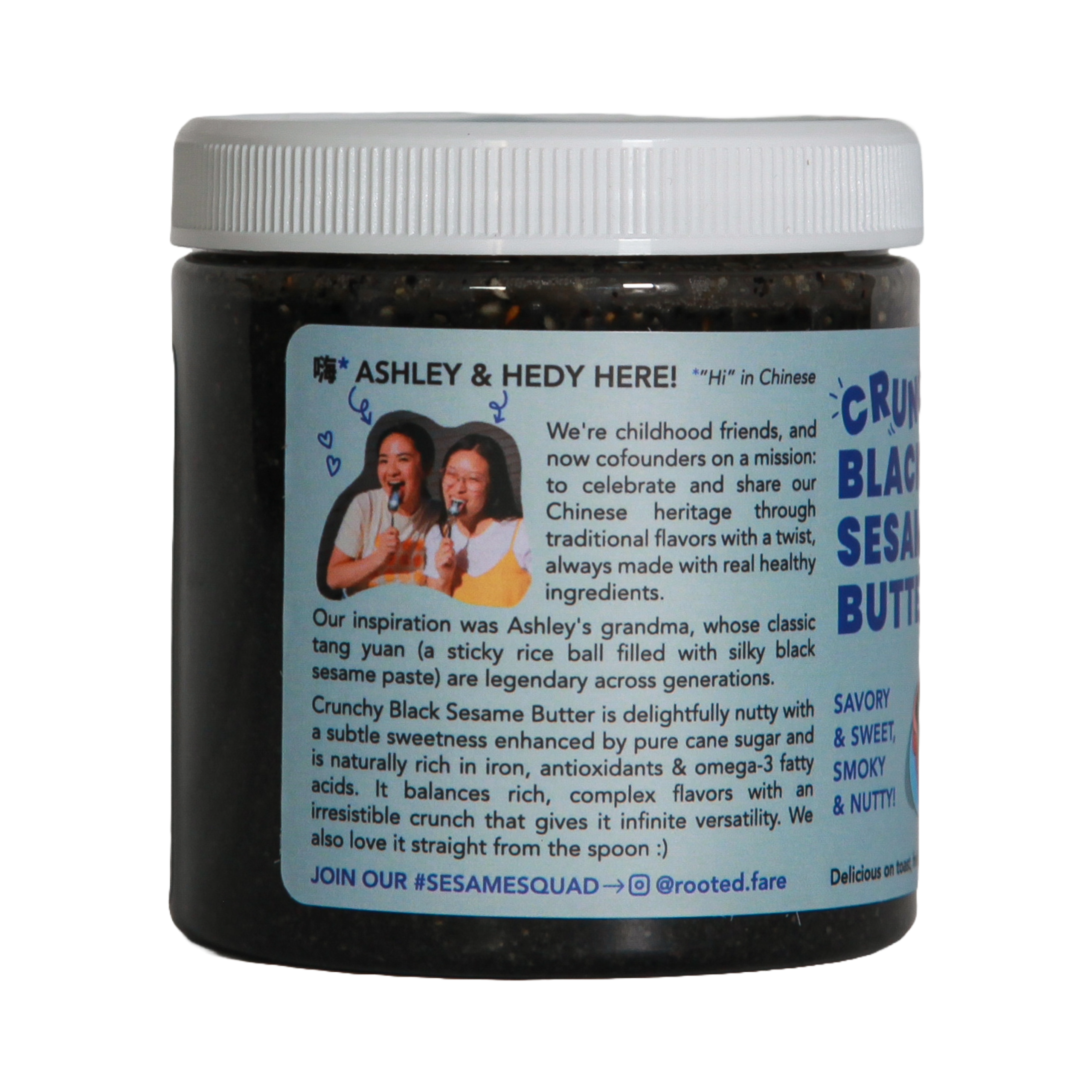 Crunchy Black Sesame Butter | 8oz