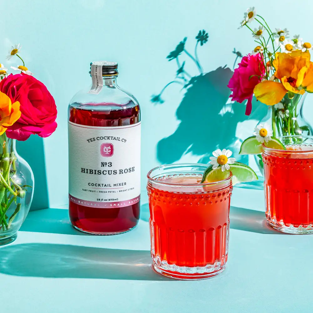 Hibiscus Rose Cocktail Mixer