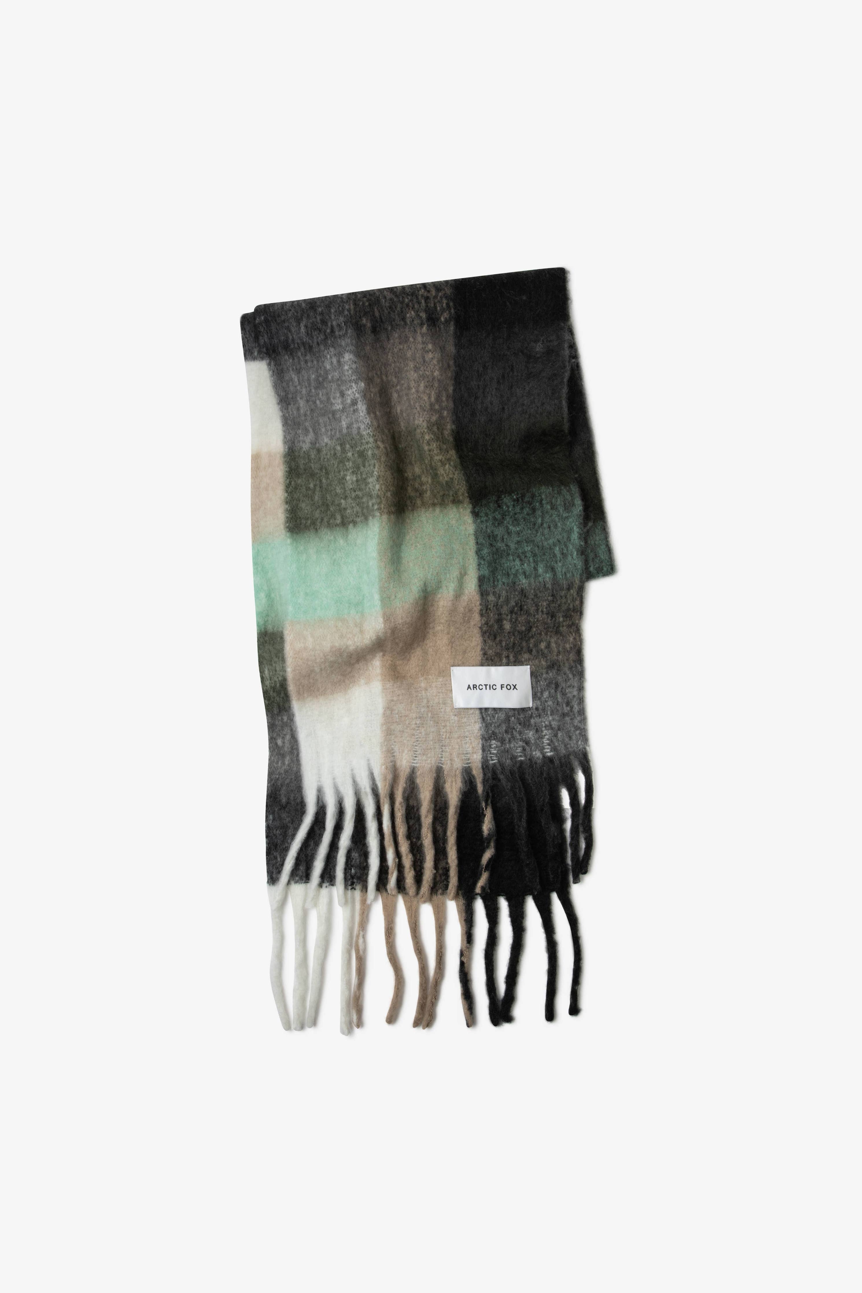 The Reykjavik Scarf - Black Check