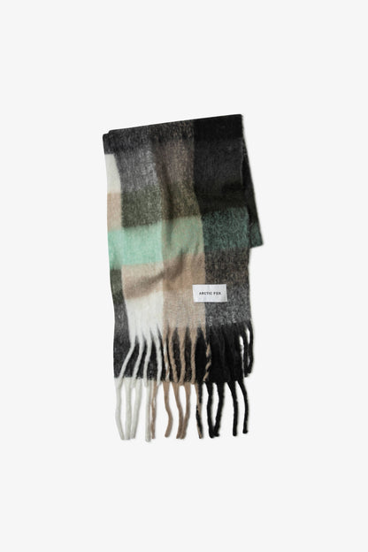 The Reykjavik Scarf - Black Check