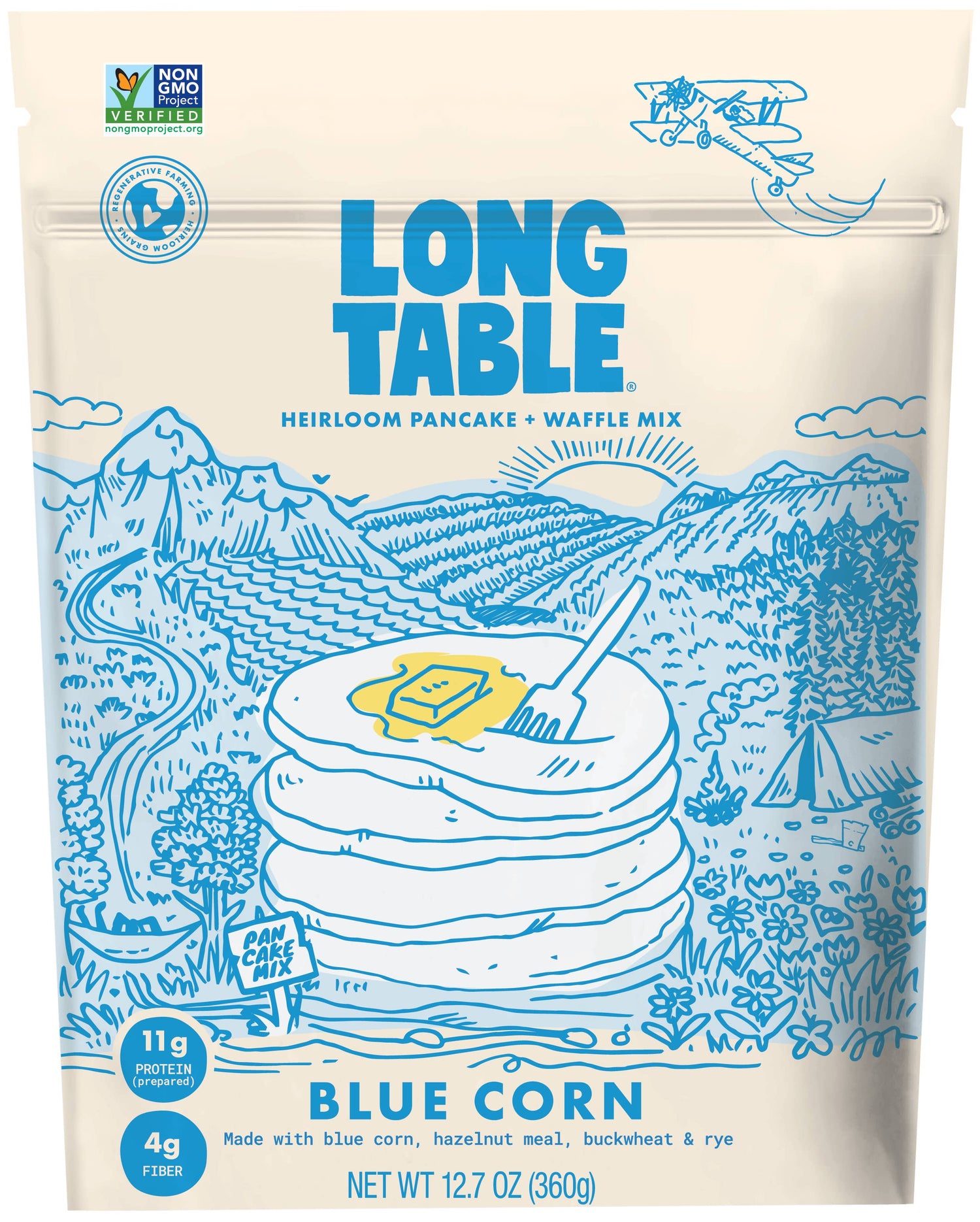 Blue Corn Pancake Mix