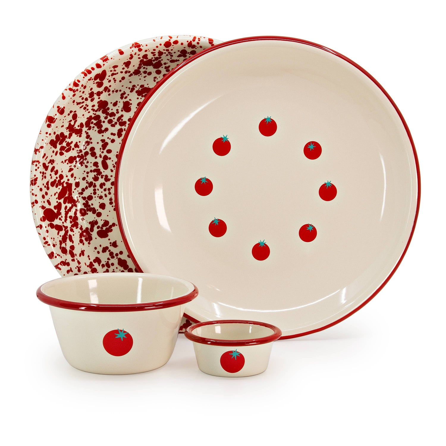 Dan Pelosi x CCH Tomato Enamelware Soup Bowl