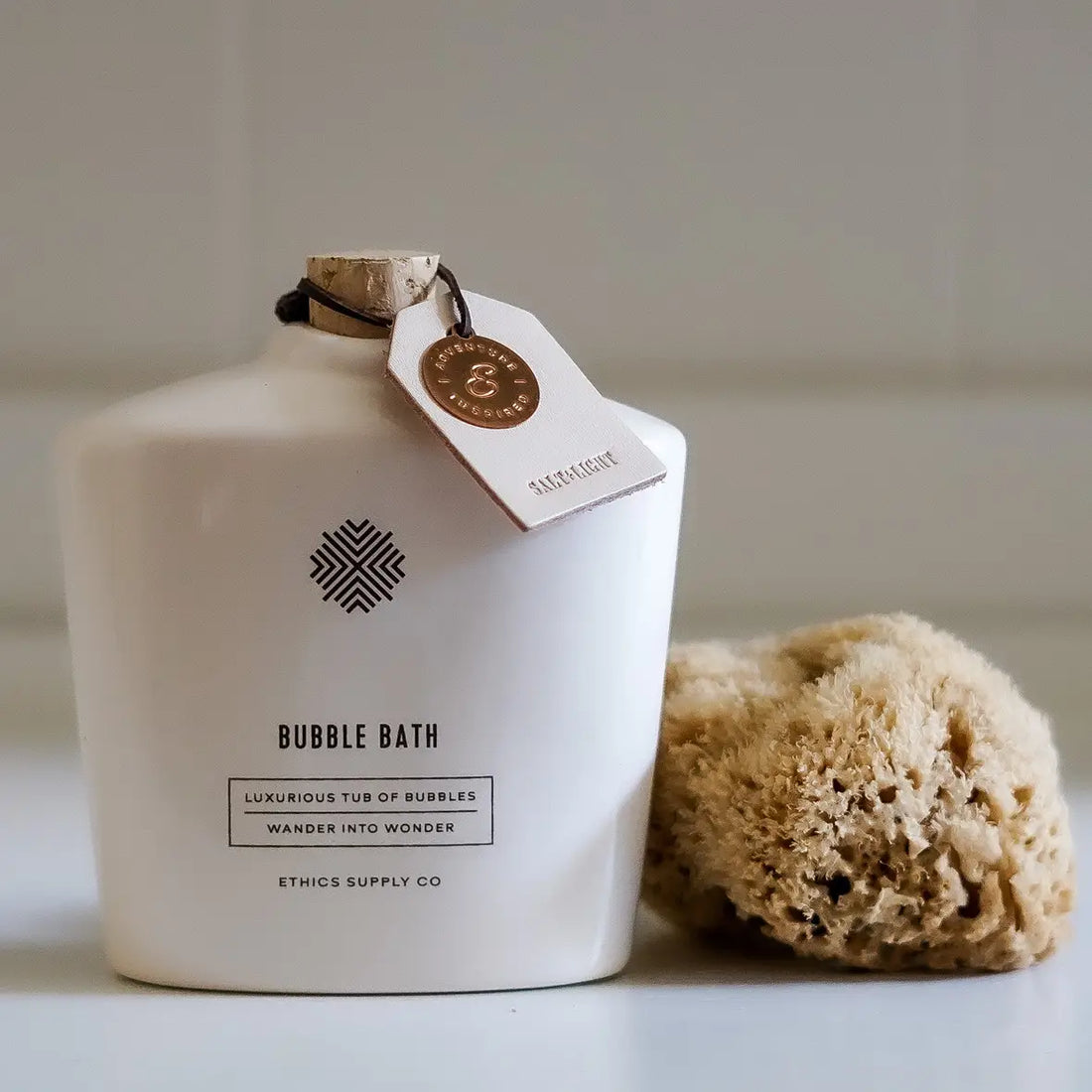 Soulful Adventures Salt &amp; Light Ceramic Bubble Bath