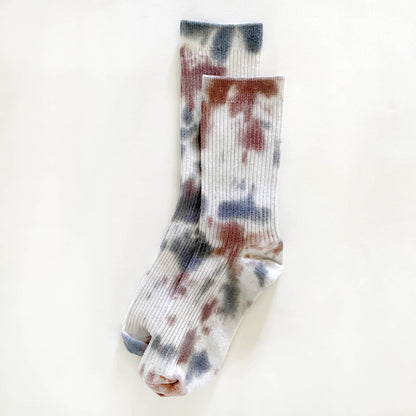 Western Tie-dye Dressy Socks (Women&