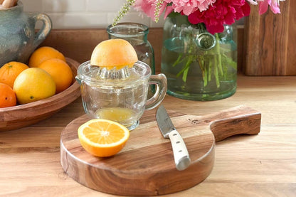 Bistro Glass Citrus Hand Press Juicer