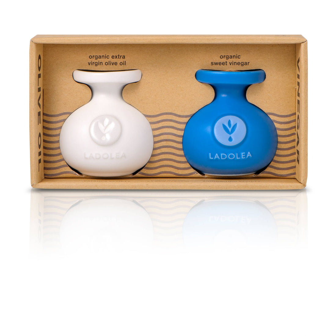 Ladolea Organic Olive Oil &amp; Sweet Vinegar Set