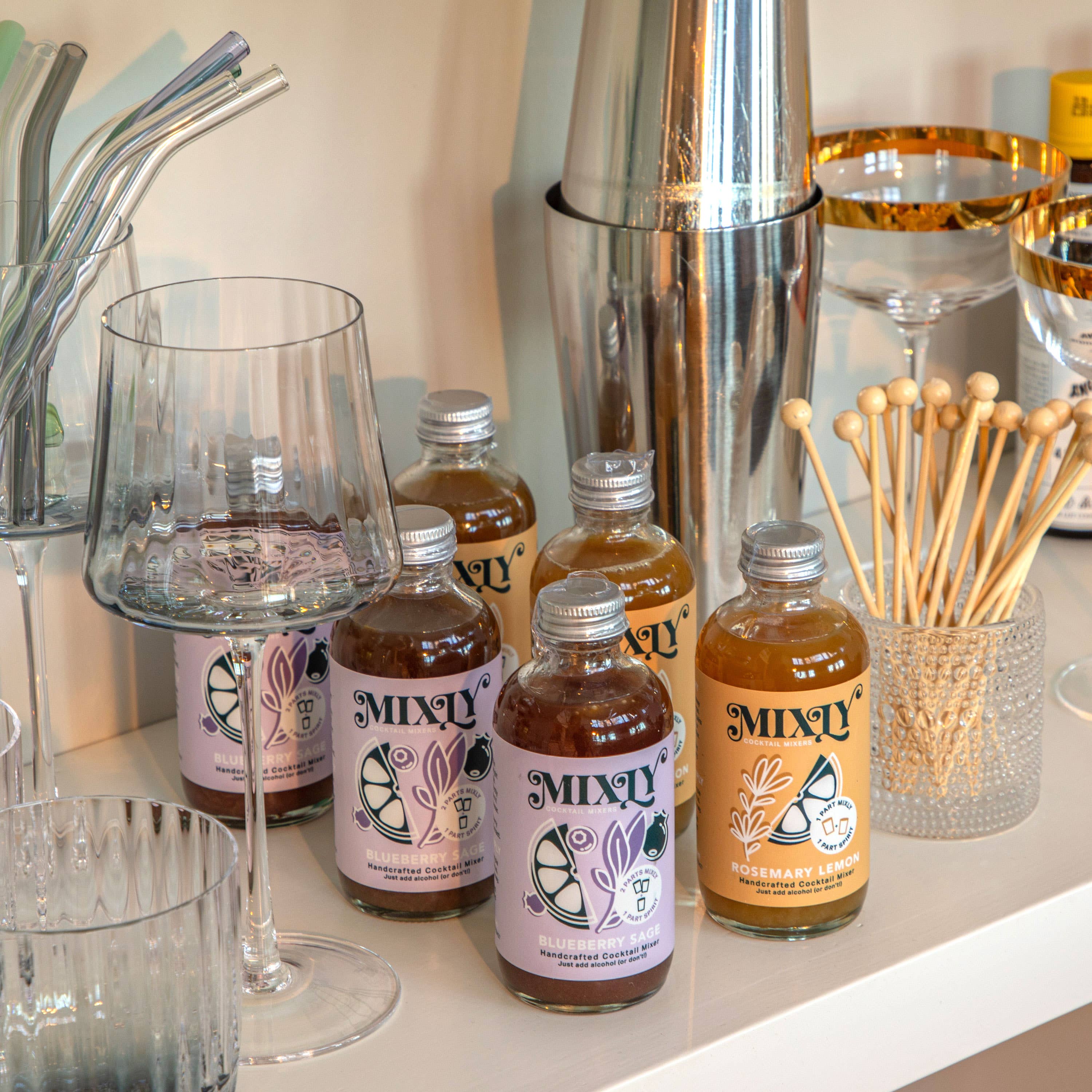 Blueberry Sage 4oz - Cocktail / Mocktail Beverage Mixer