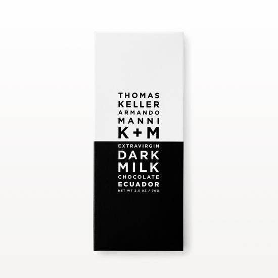 K+M Extravirgin Dark Milk Ecuador, 2.5oz