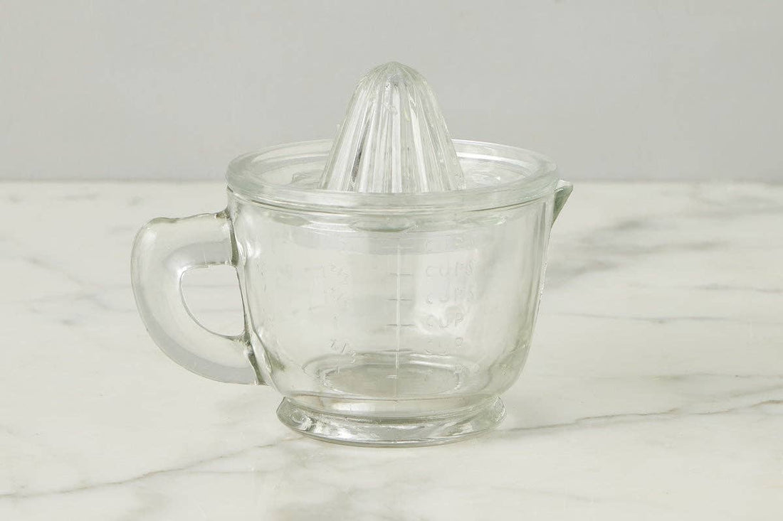 Bistro Glass Citrus Hand Press Juicer
