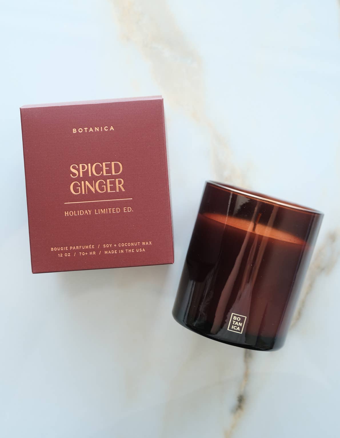 Spiced Ginger Holiday Candle | 12oz