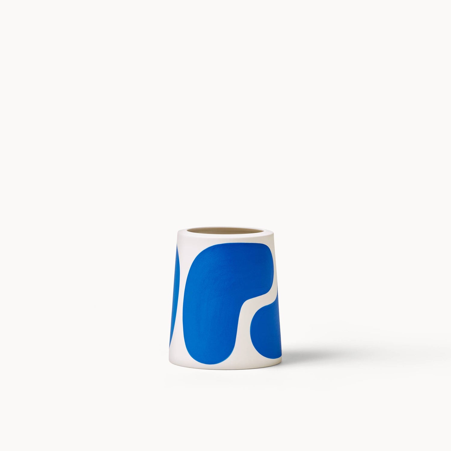 Cobalt Color Block Pillar Vases