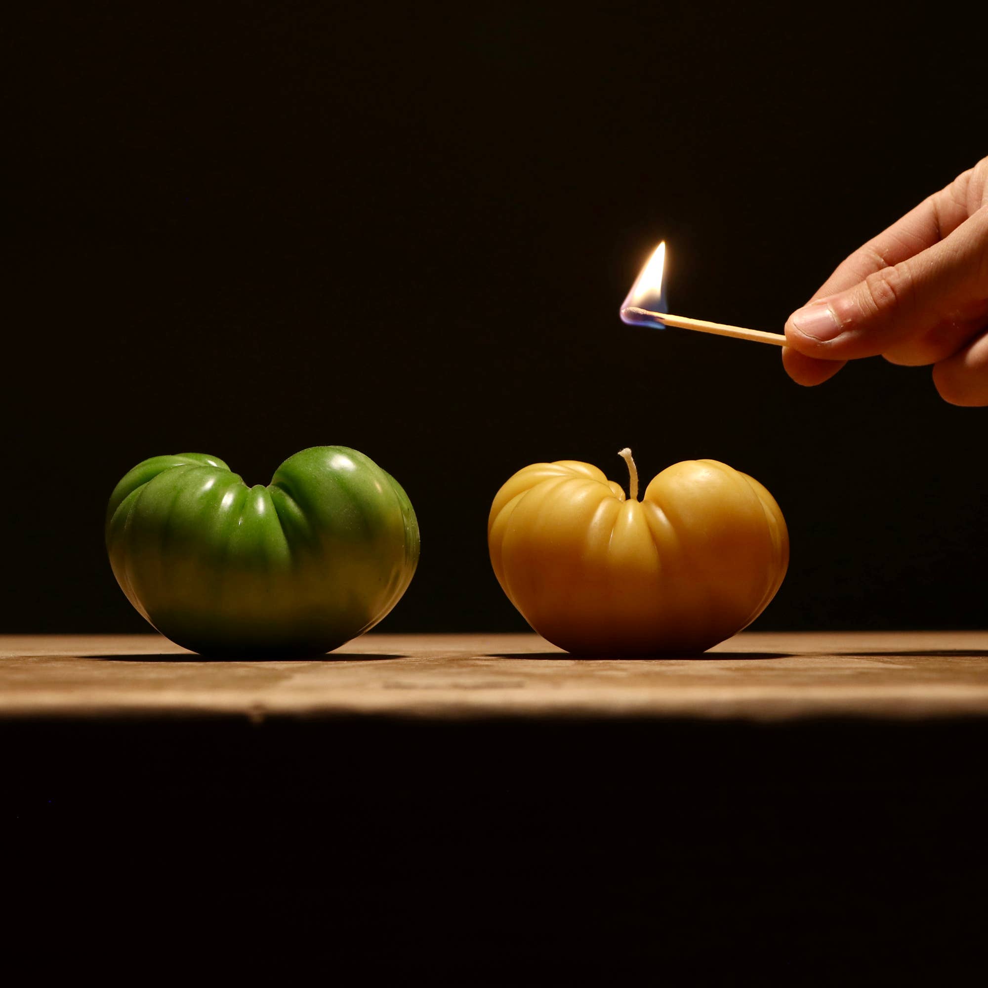 Heirloom Tomato Beeswax Candle