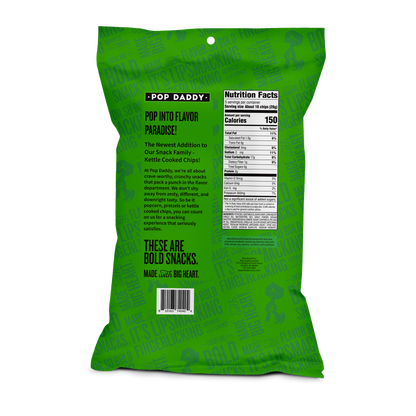 Spicy Dill Pickle Kettle Cooked Potato Chips 5.0 oz