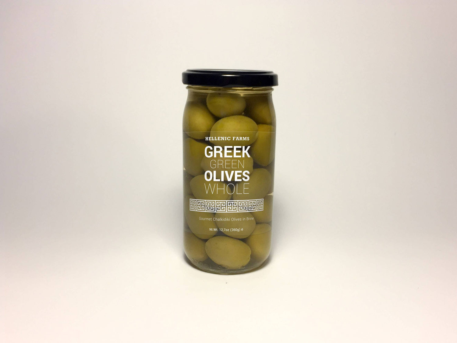 Hellenic Farms Greek Green Whole Olives