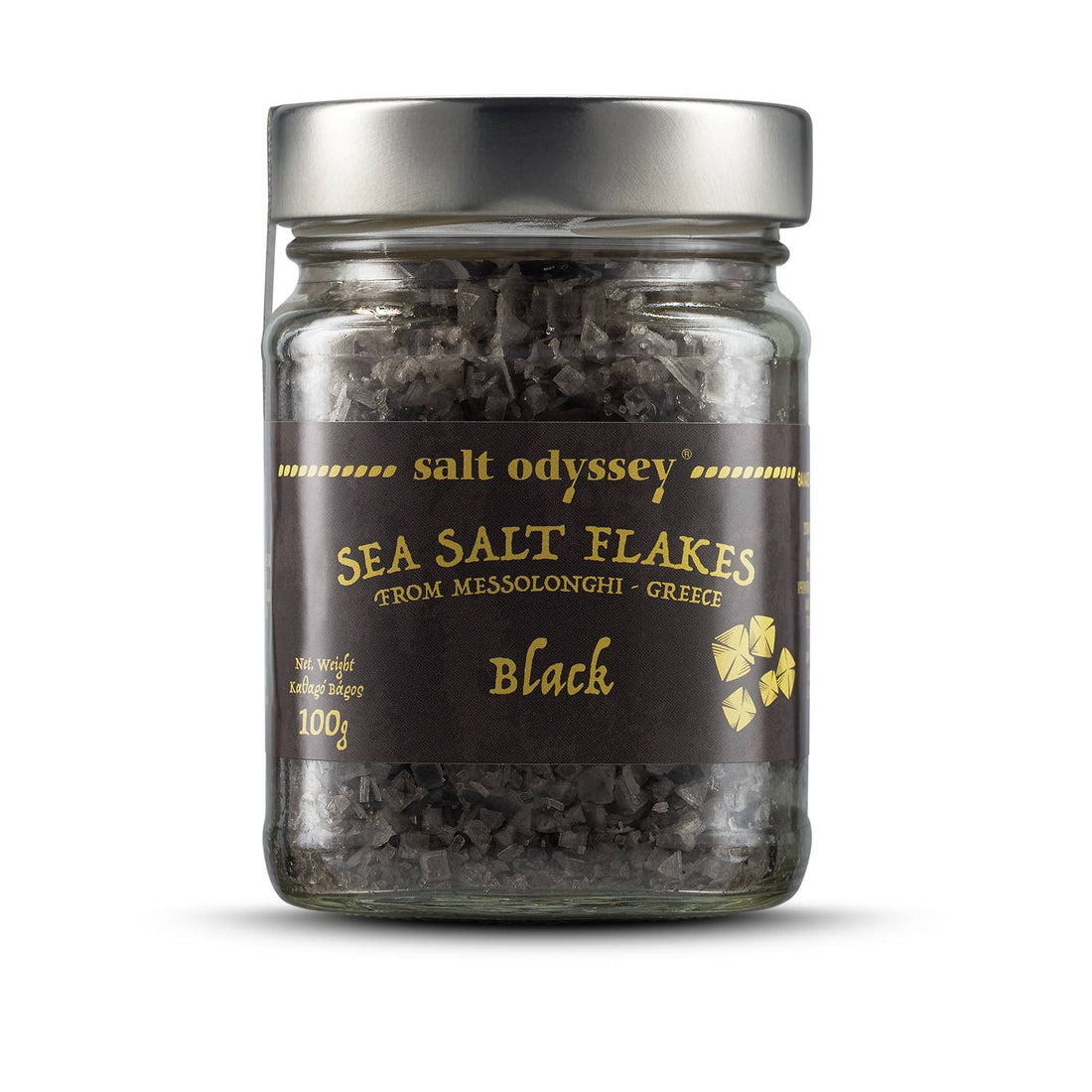 Salt Odssey Sea Salt w/ Cuttlefish Ink