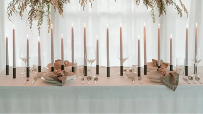 Beeswax Dipped Candles | Bluebell