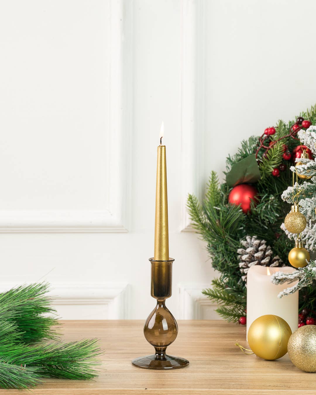 Carina Candleholder Charcoal