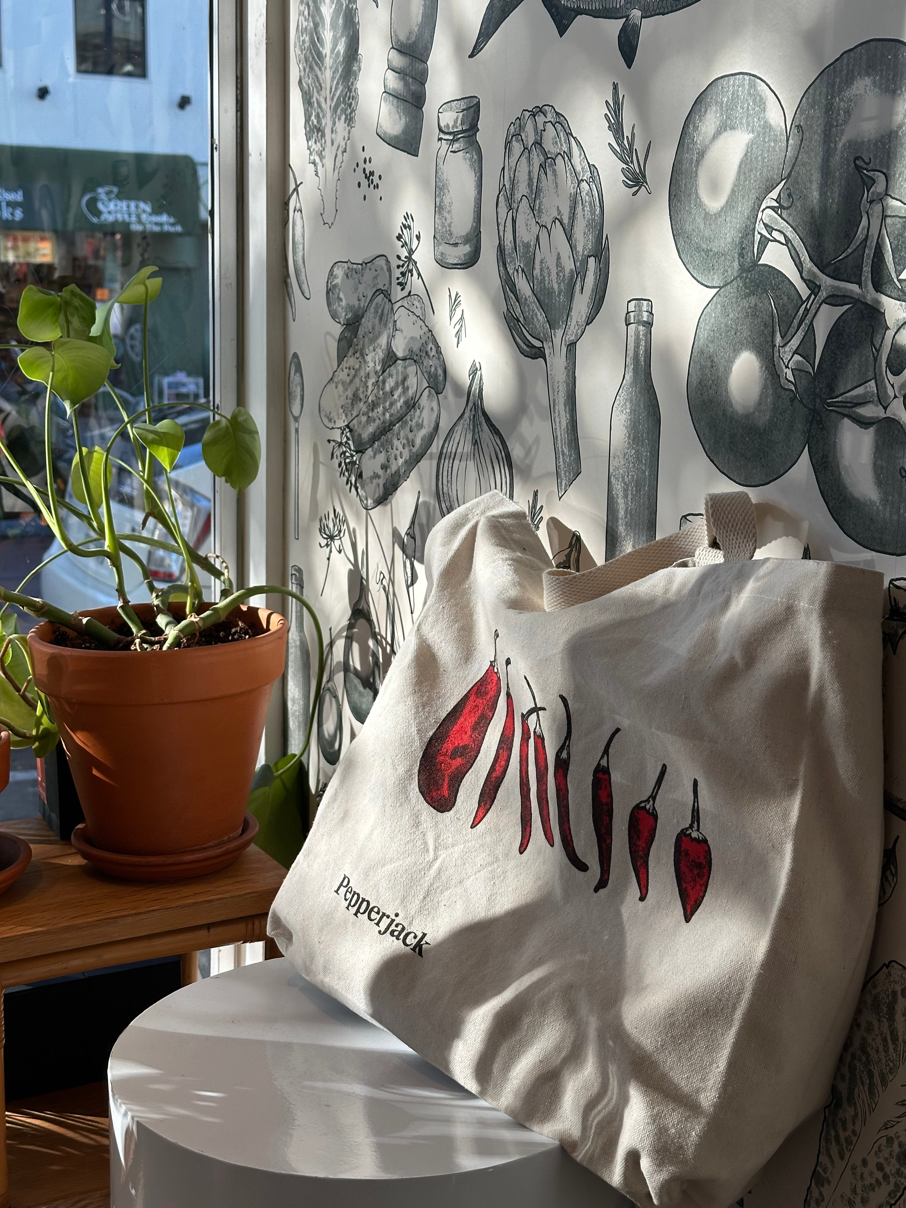 Pepperjack Tote Bag