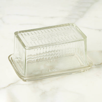 Bistro Glass Butter Dish