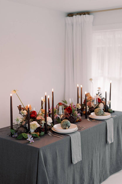 Beeswax Dipped Taper Candles | Chestnut |