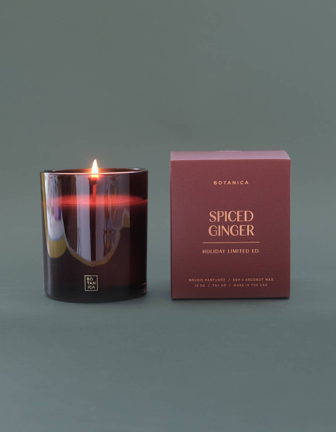 Spiced Ginger Holiday Candle | 12oz