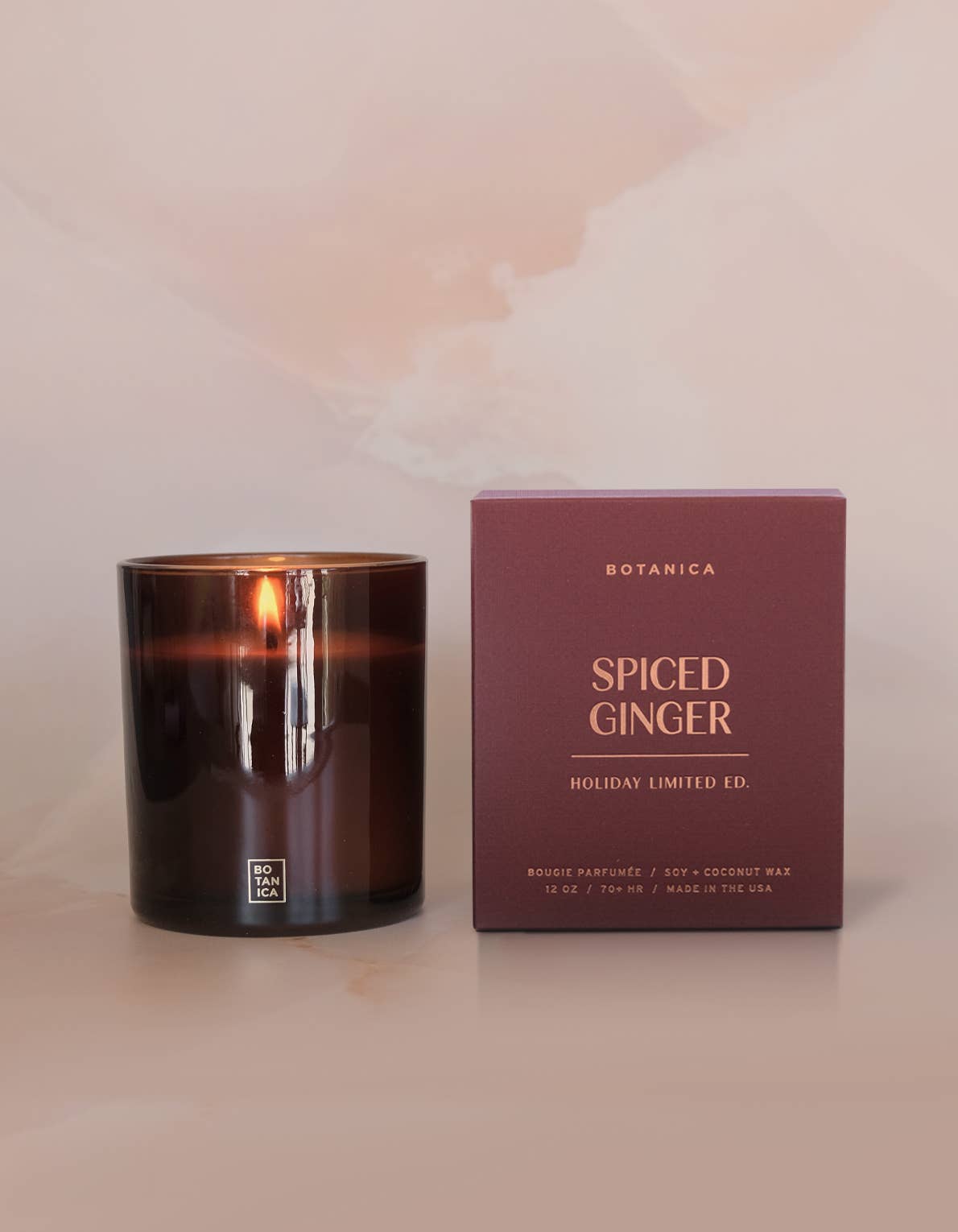 Spiced Ginger Holiday Candle | 12oz