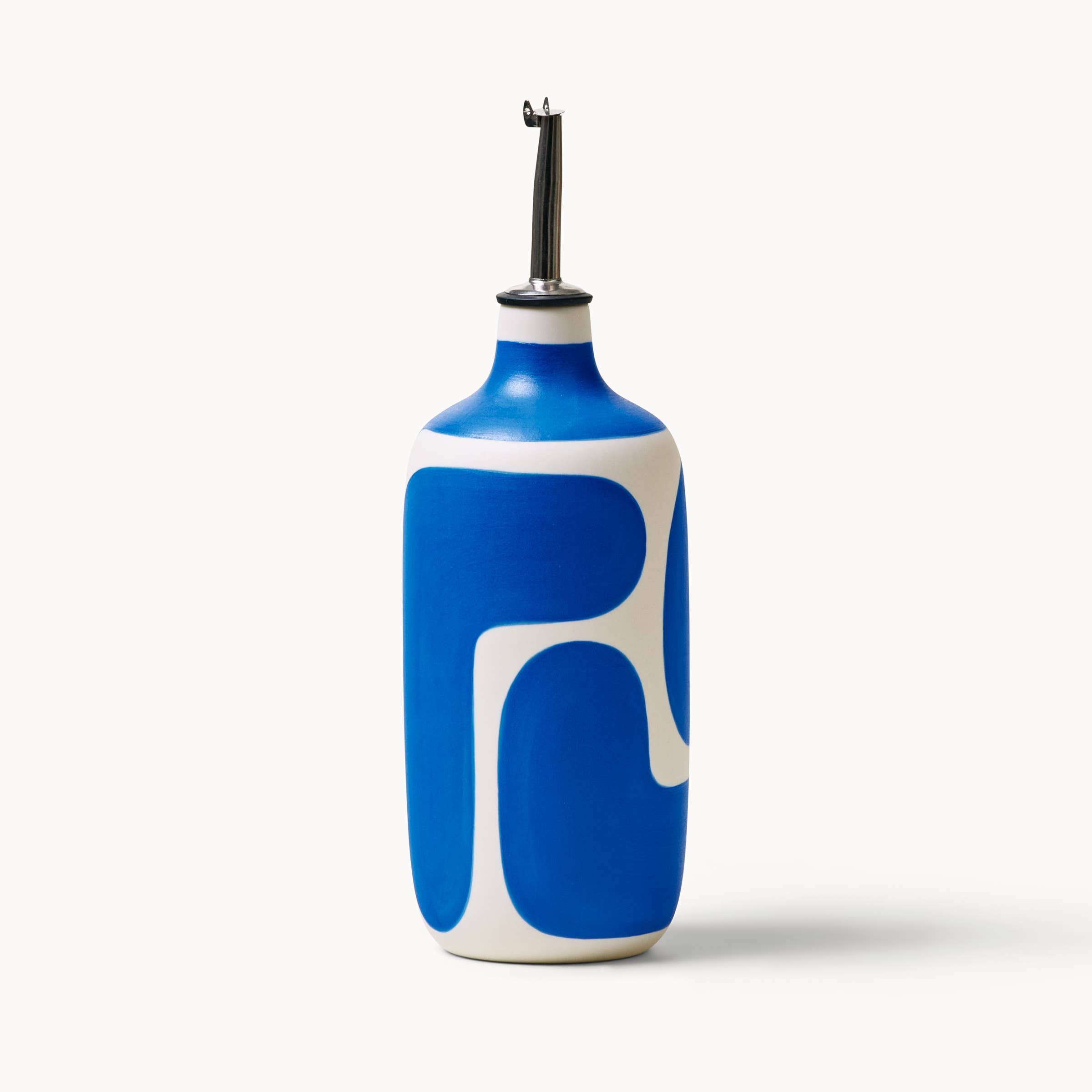 Oil / Vinegar Cruets - Cobalt Color Block