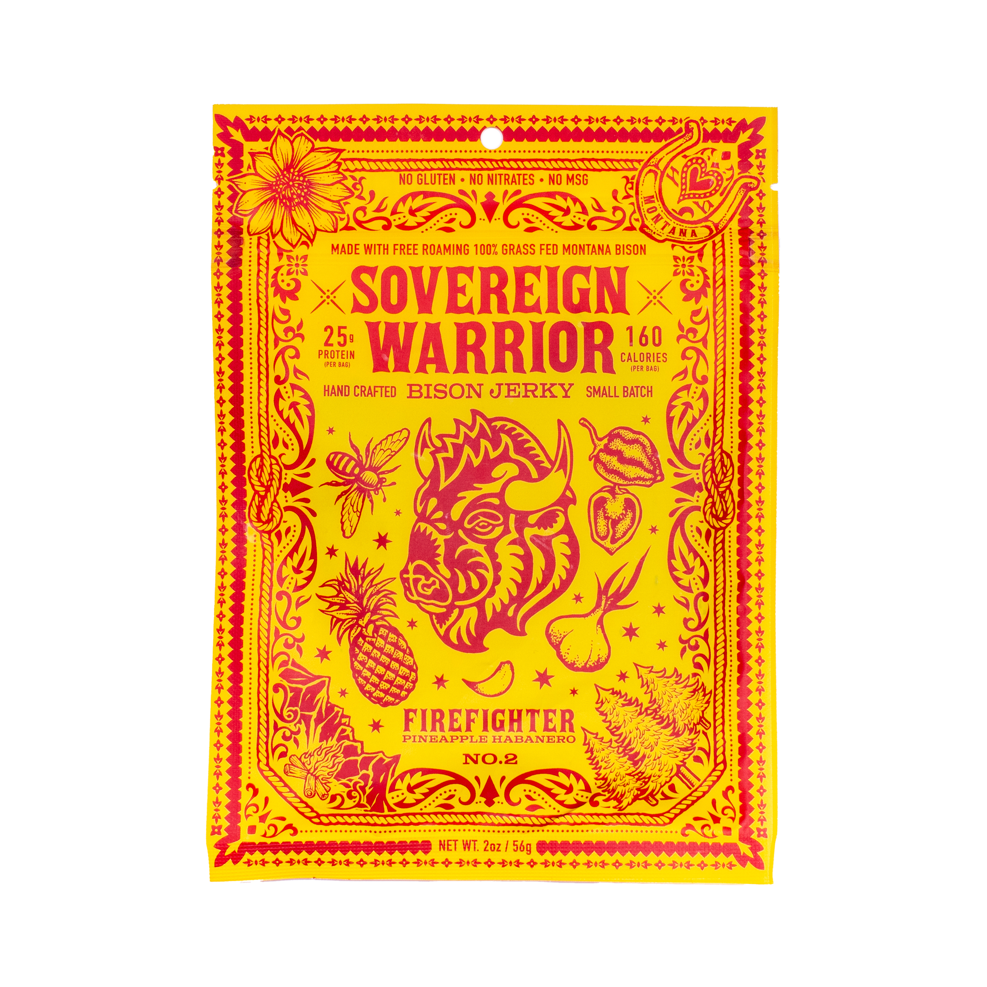 Firefighter - Pineapple Habanero Bison Jerky