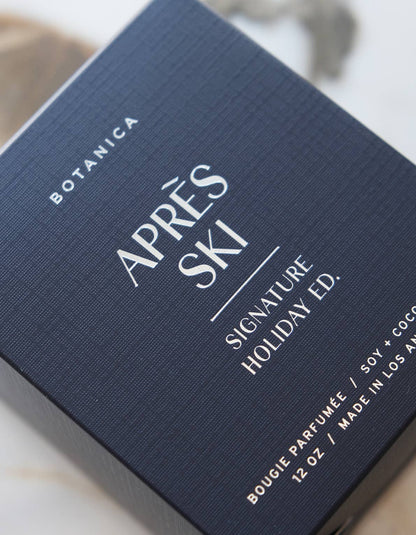 Holiday Candle: Après Ski, 12oz.