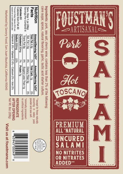 Pork Hot Toscano | Foustman&
