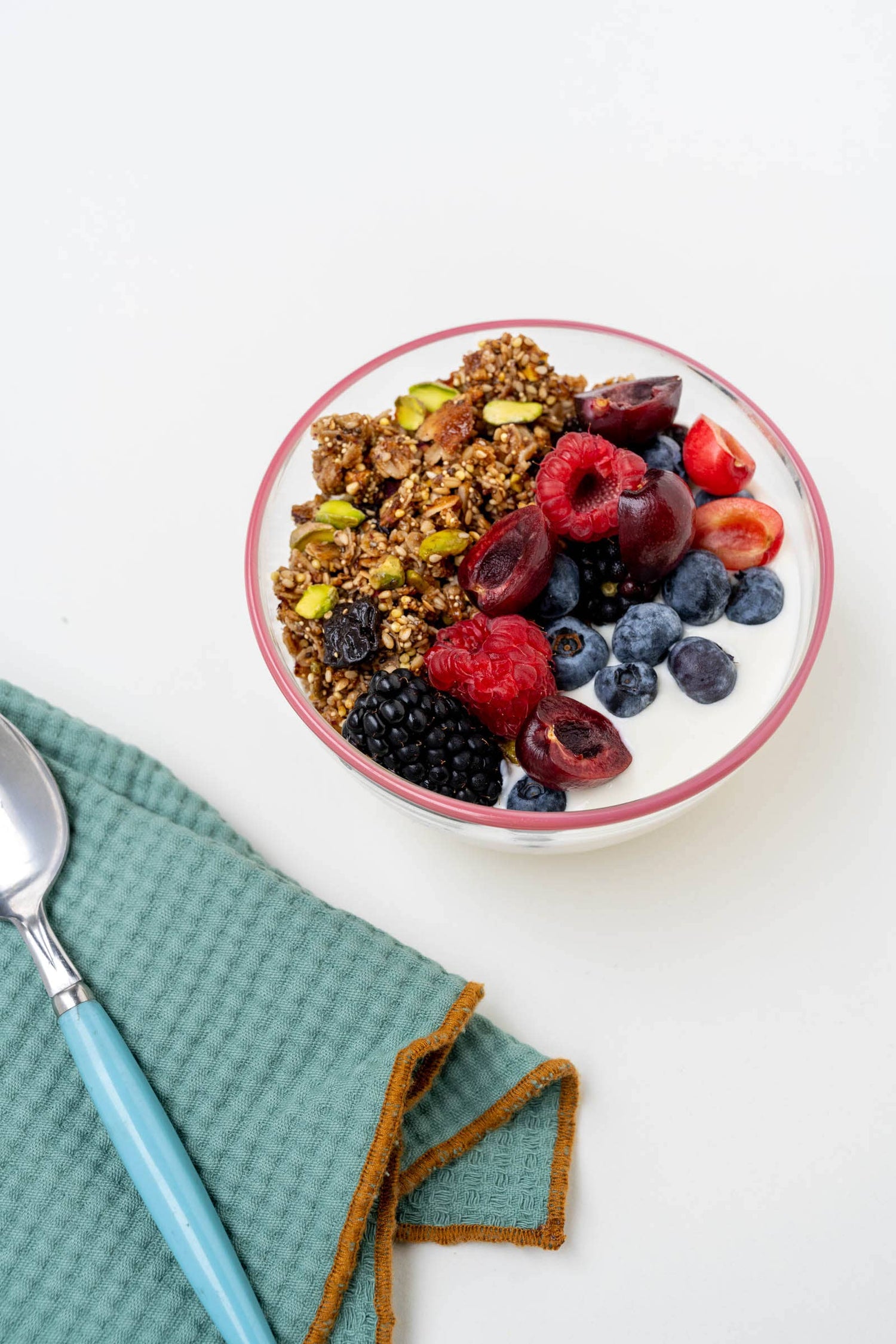 Sour Cherry &amp; Pistachio Rose Granola: Gift Box