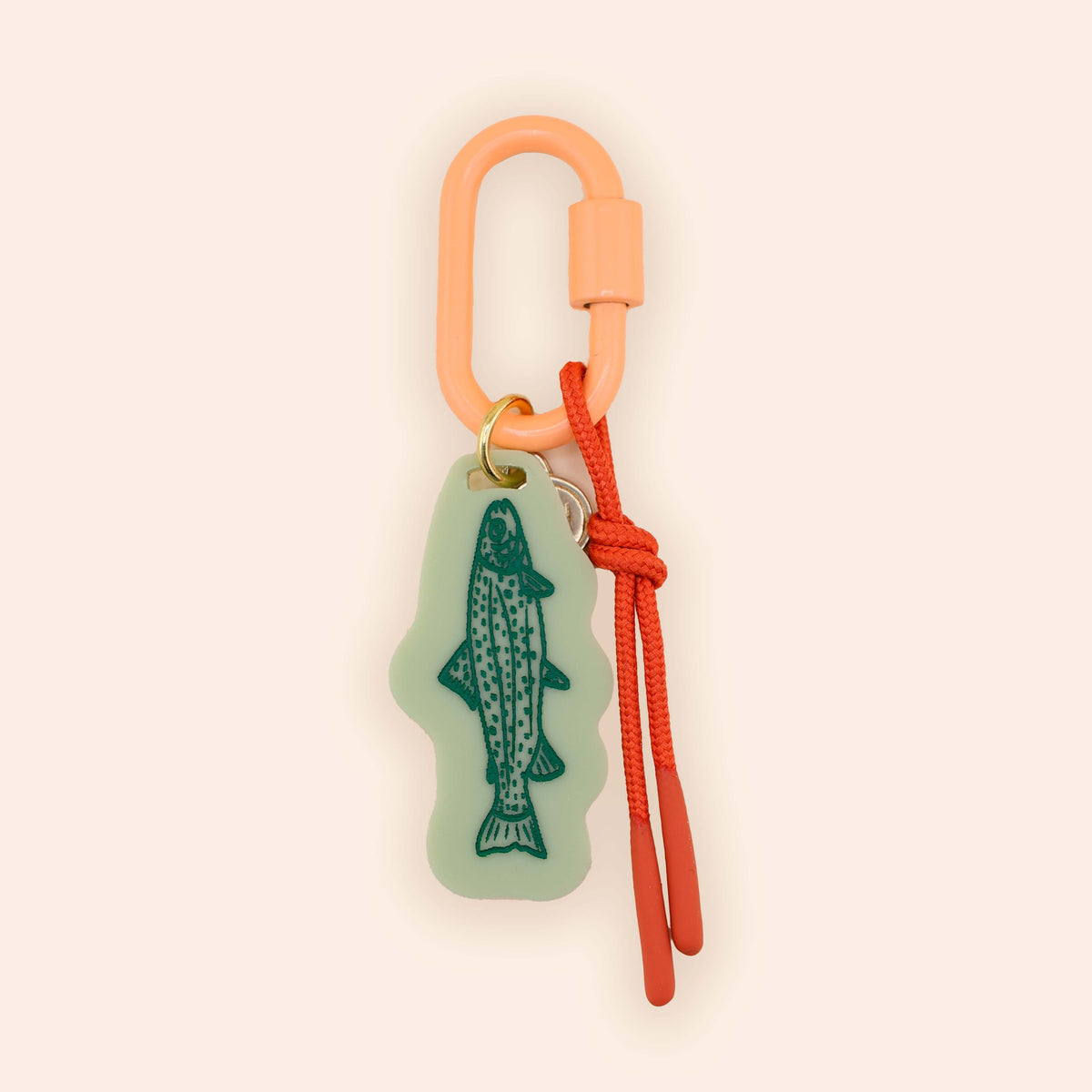 Trout Fish Bag Charm