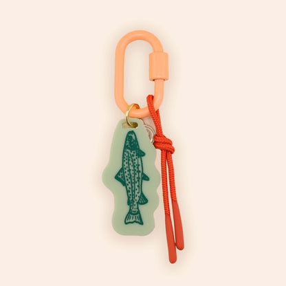 Trout Fish Bag Charm