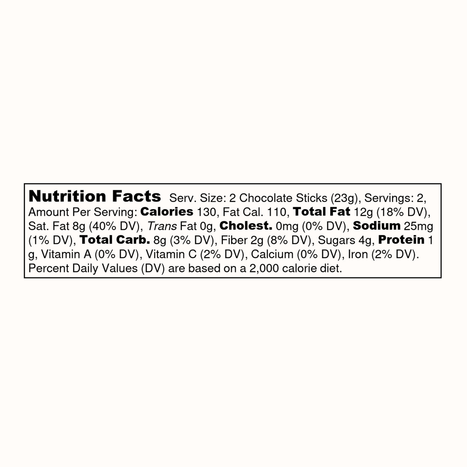 Matcha Latte- 4-Pack of Vegan Chocolate Sticks