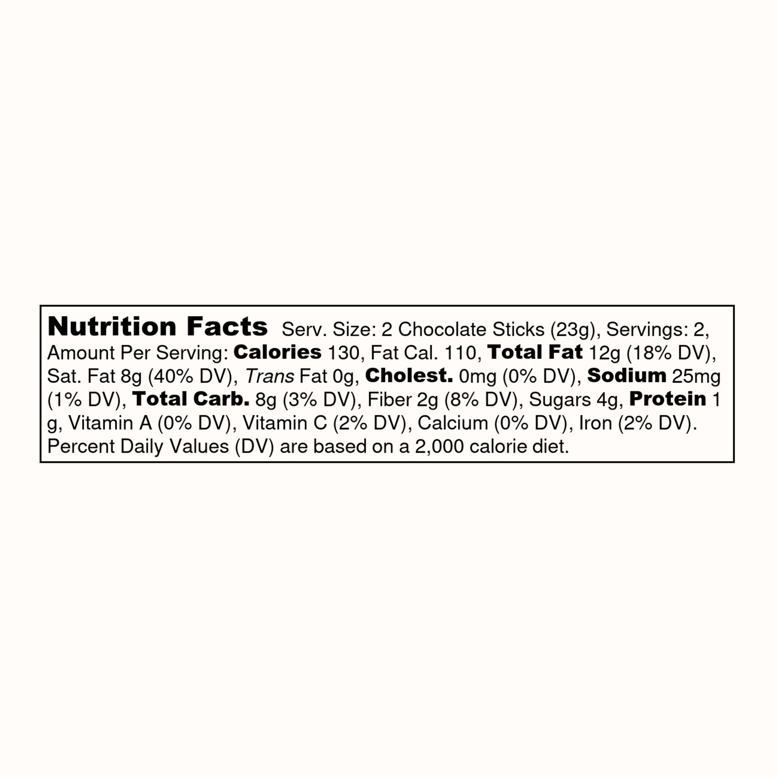 Matcha Latte- 4-Pack of Vegan Chocolate Sticks