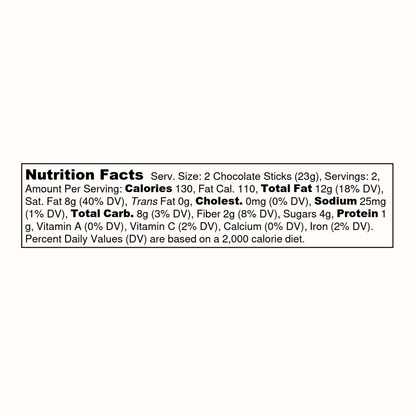 Matcha Latte- 4-Pack of Vegan Chocolate Sticks