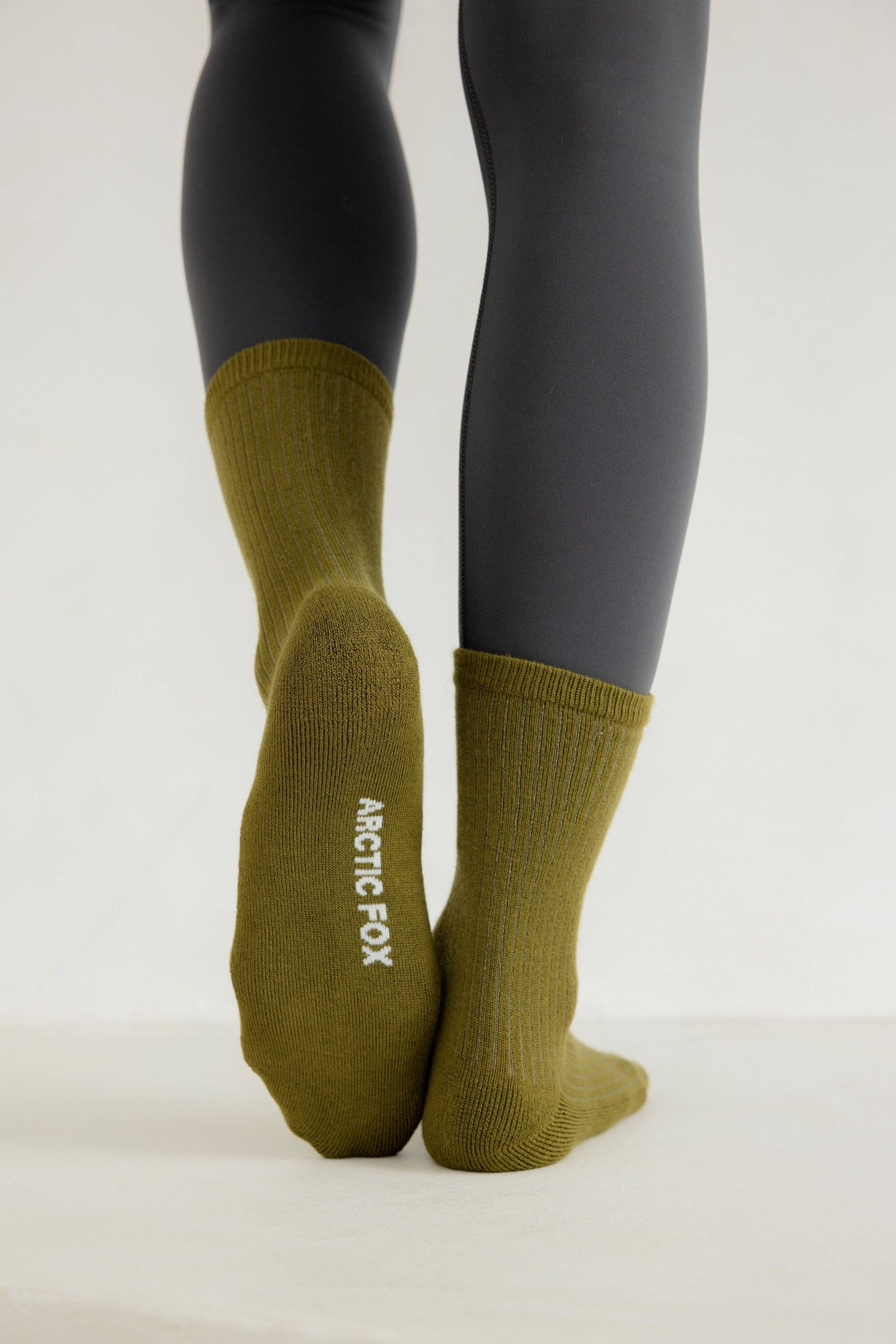 The Everyday Socks - 100% Bamboo - Khaki - FW25