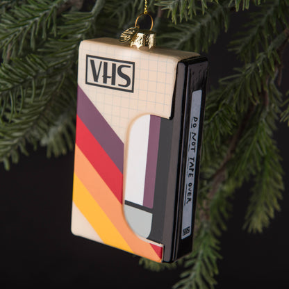 VHS Tape Holiday Ornament Christmas Decor