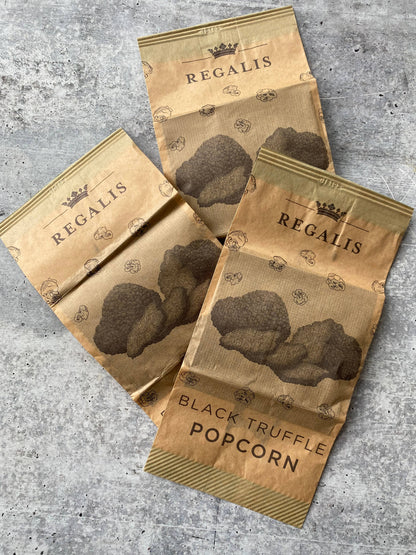Microwave Black Truffle Popcorn Box, 3 bags