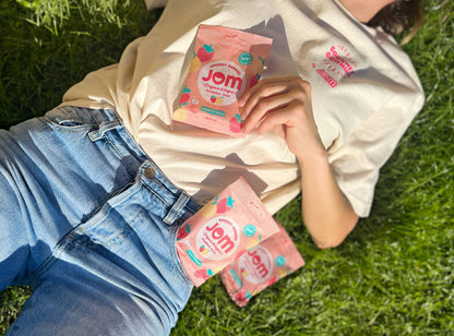 Swedish Organic and Vegan Strawberry &amp; Peach Gummies