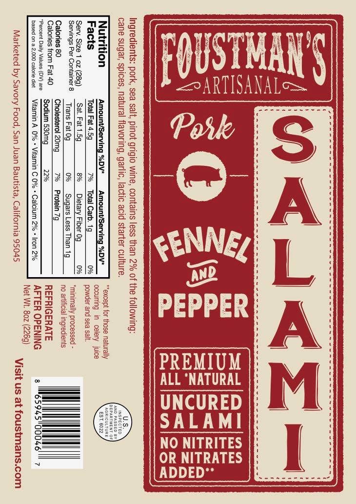 Pork Fennel &amp; Pepper | Foustman&