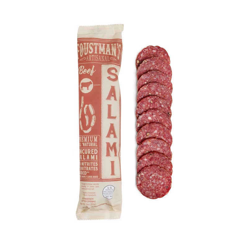 Beef-Salami | Foustmans All-Natural Uncured-Salami
