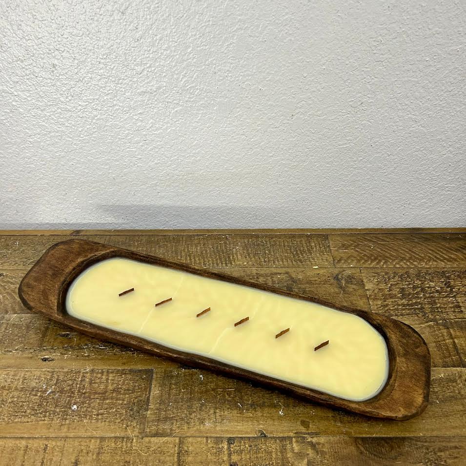 Small Bread Bowl, Candle Ready, Handmade 