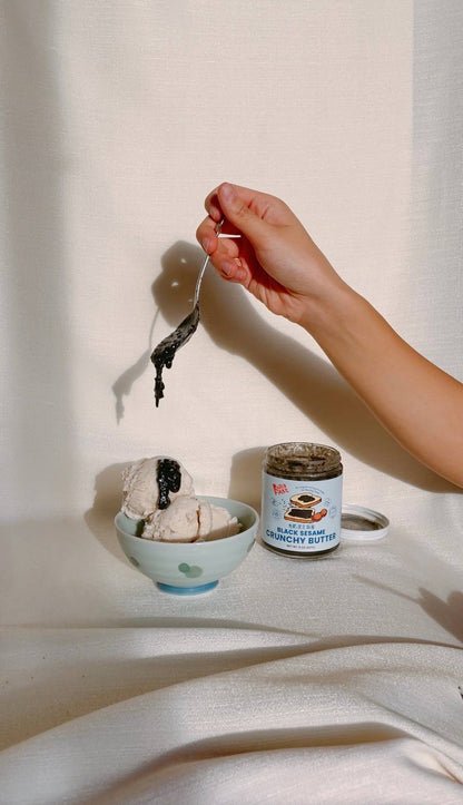 Crunchy Black Sesame Butter | 8oz