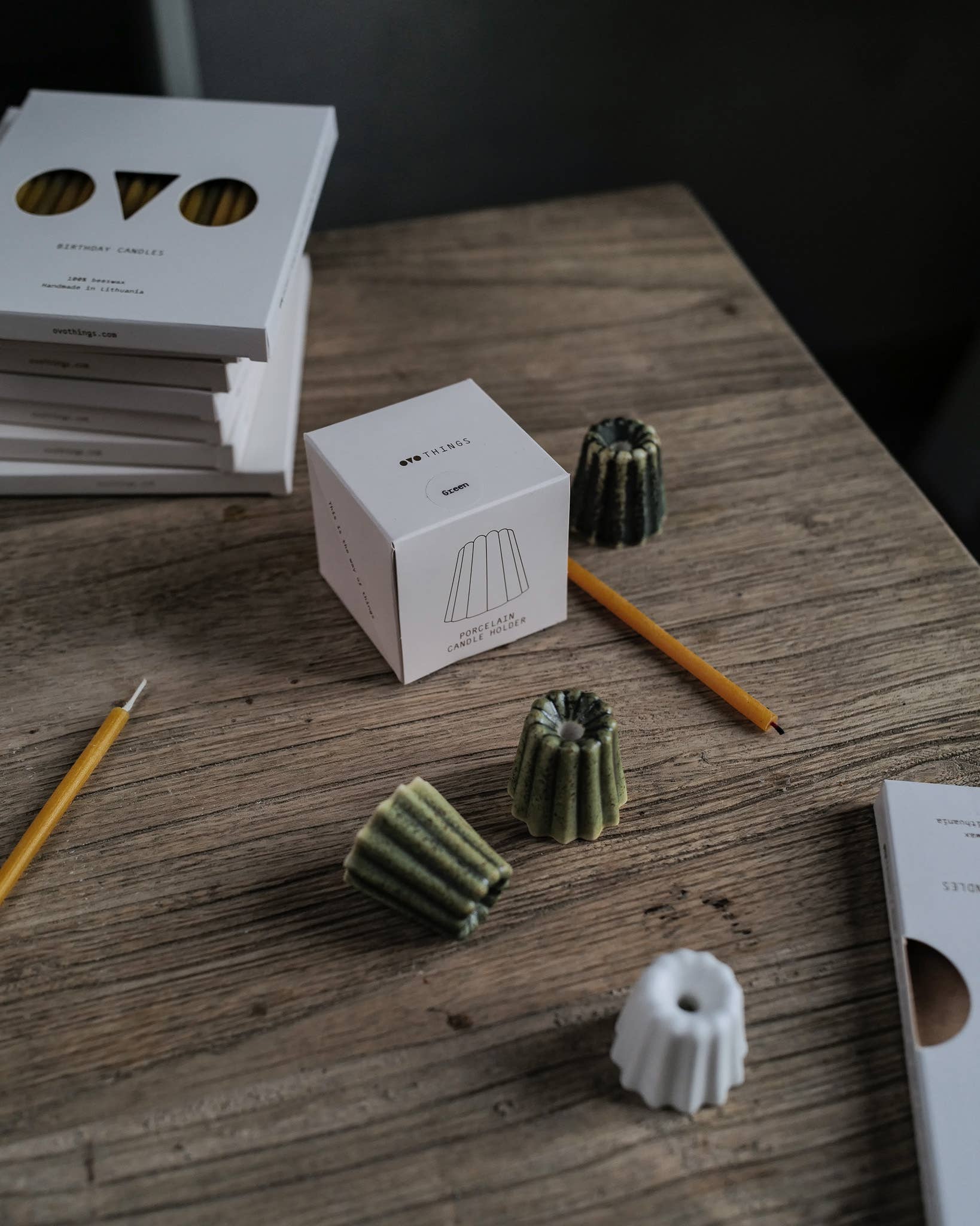 Porcelain Candle Holder