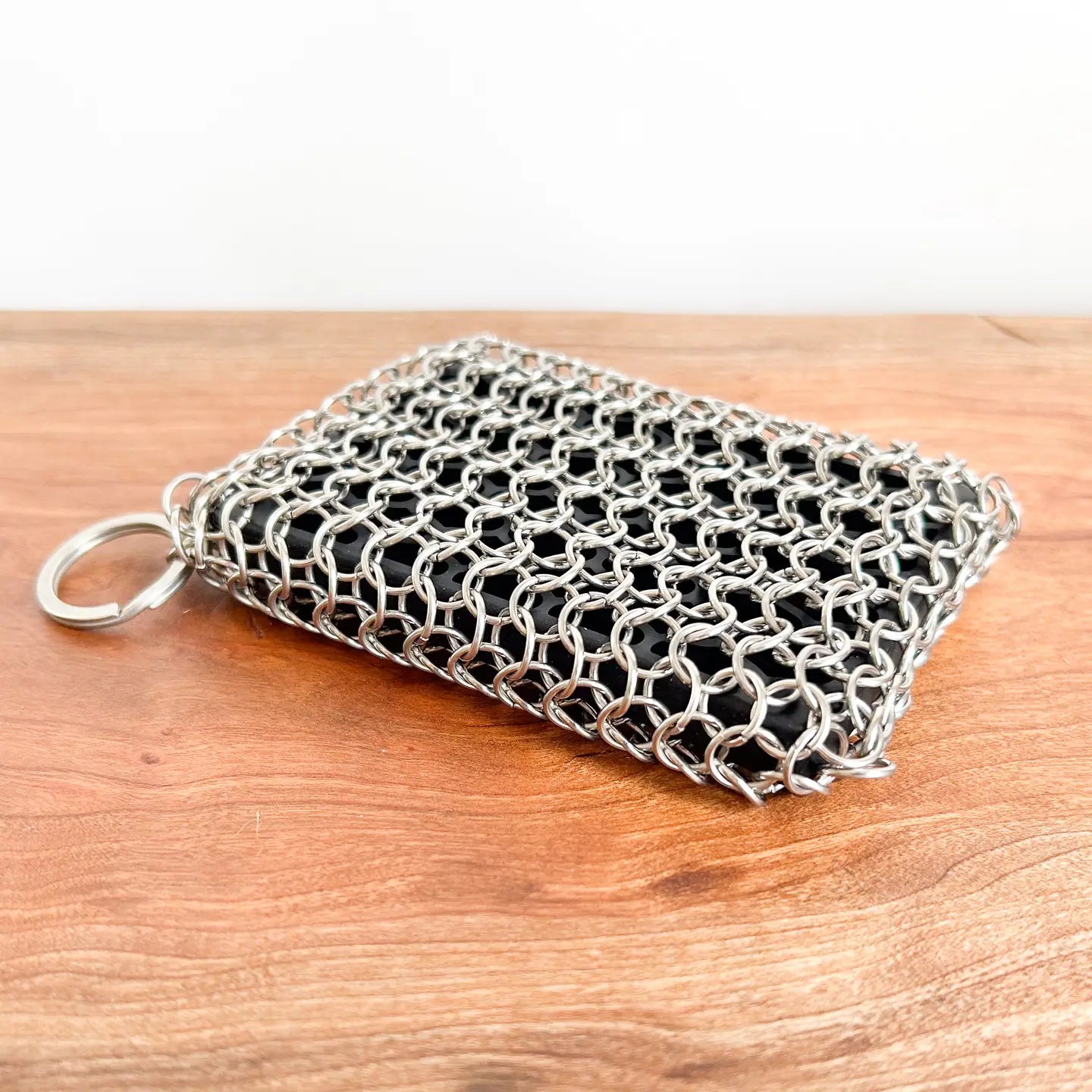 Rectangle Metal Scrubber | Cast Iron &amp; Grill Cleaner