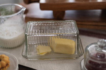 Bistro Glass Butter Dish