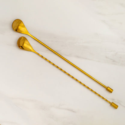 Bar Spoons- Gold