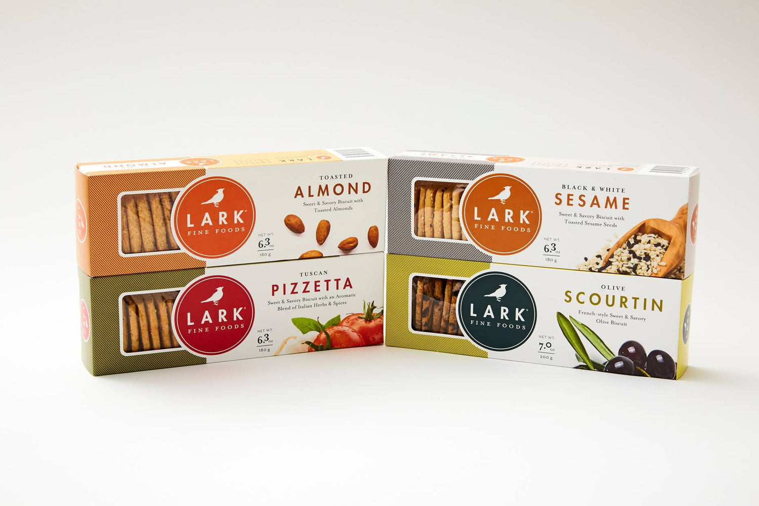 Black &amp; White Sesame Savory Biscuit-6oz