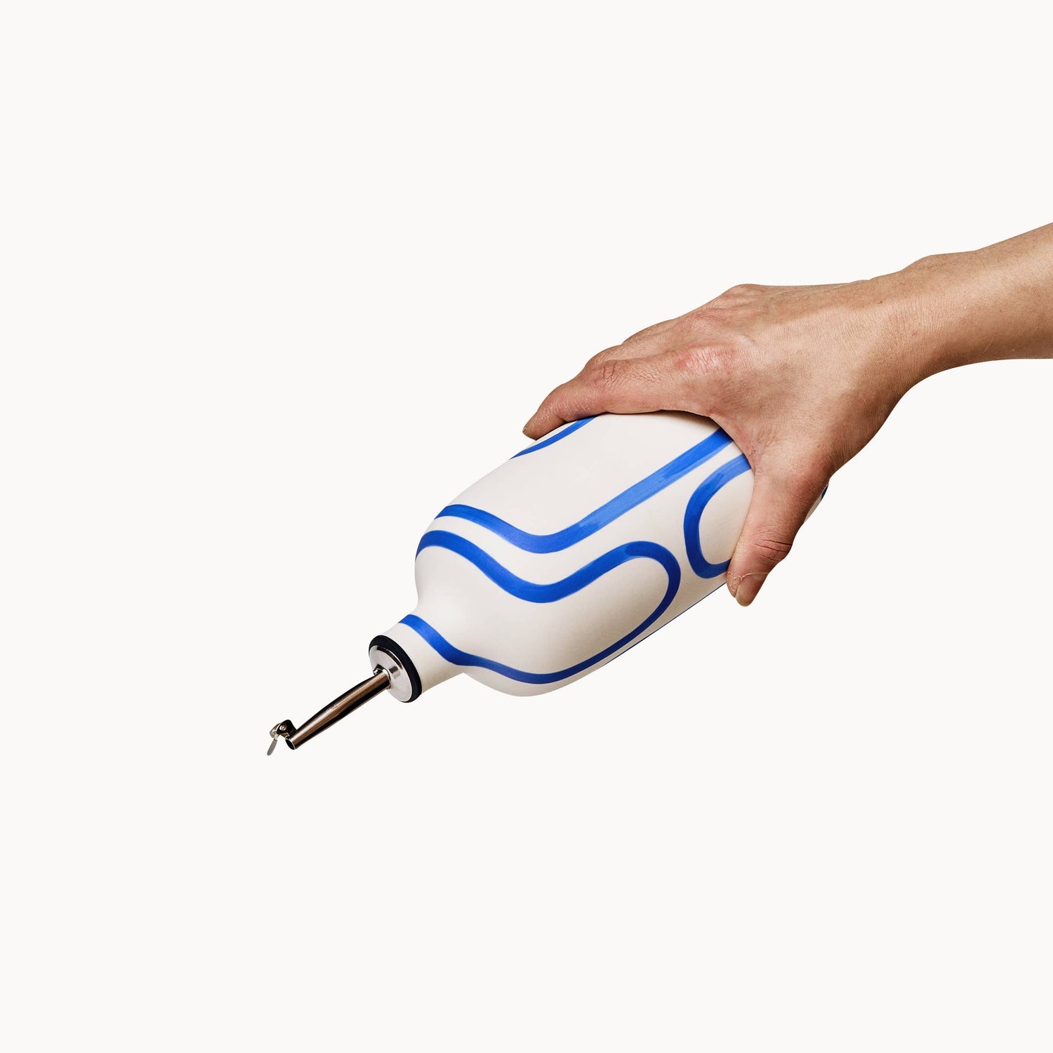 Oil / Vinegar Cruets - Cobalt Outline